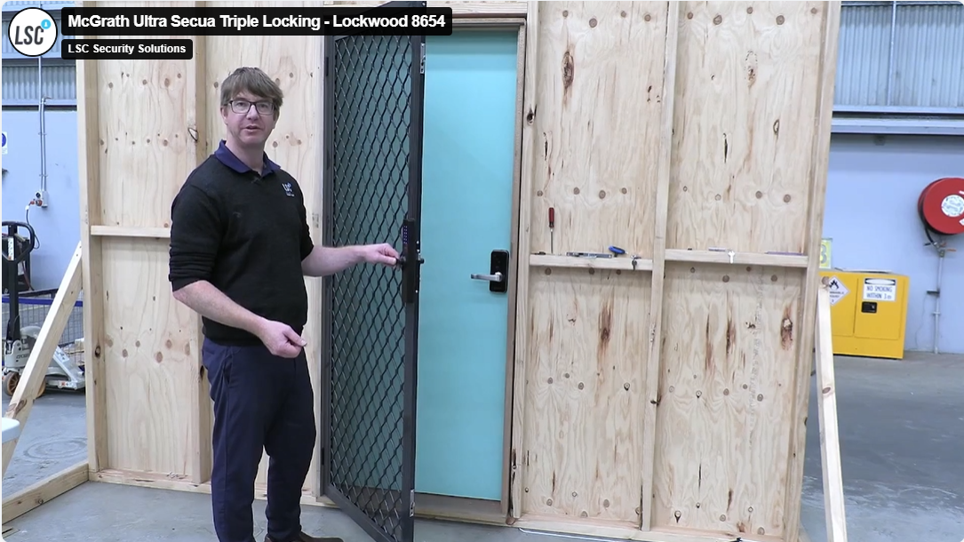 McGrath Ultra-Secua - Lockswood 8654 Triple Locking